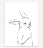 BUNNY - Cartaz para crianças - Cara de coelho
