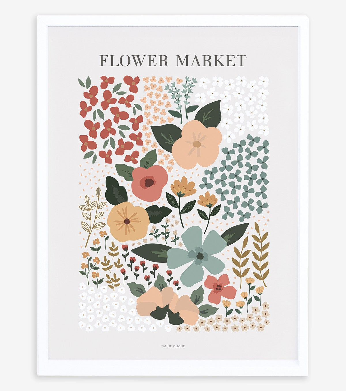 BLOEM - Cartaz infantil - Mercado das flores