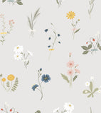 WILDFLOWERS - Papel de parede para crianças - Motivo flores do prado