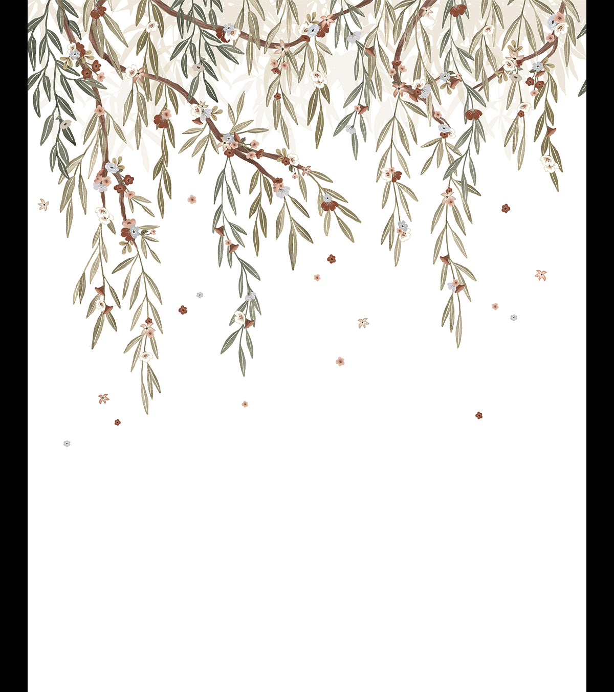 LILYDALE - Papel de parede panorâmico - Folhagem de eucalipto