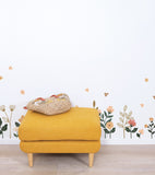 BLOEM - Autocolantes de parede - Flores grandes coloridas